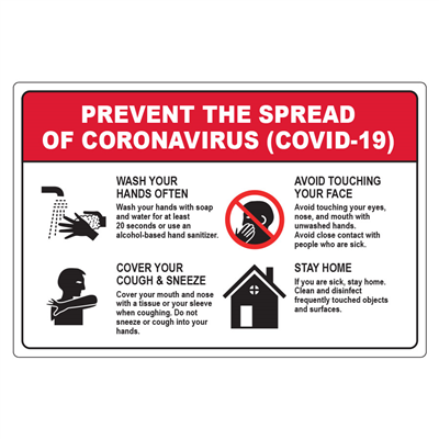 Prevent The Spread of Coronavirus D2