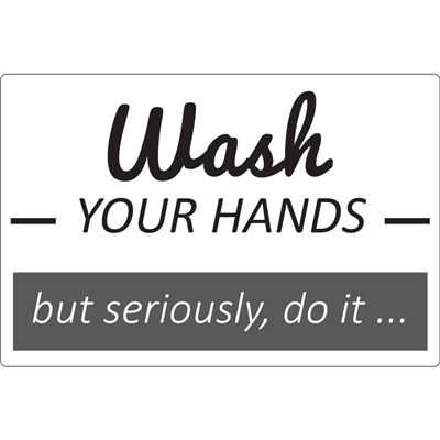 Wash Your Hands Signs D1